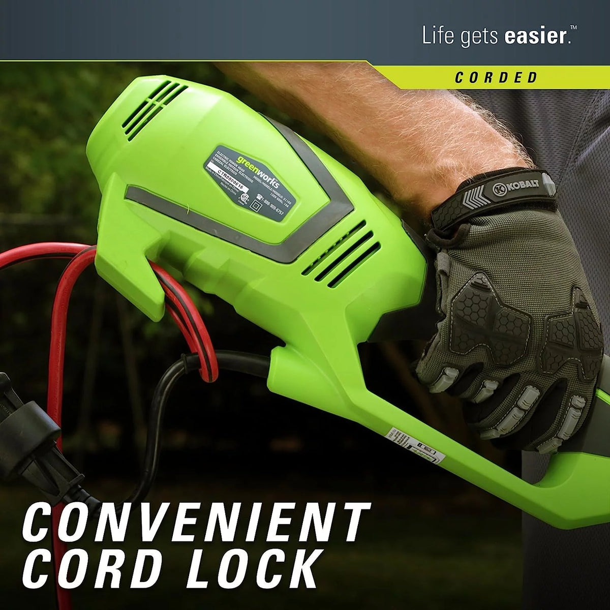 Corded Electric 10 Amp String Trimmer D755100