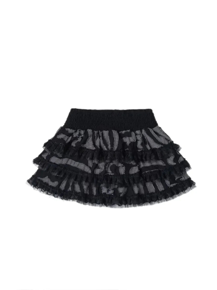 Ruffle Shirts Skirt Set R6384