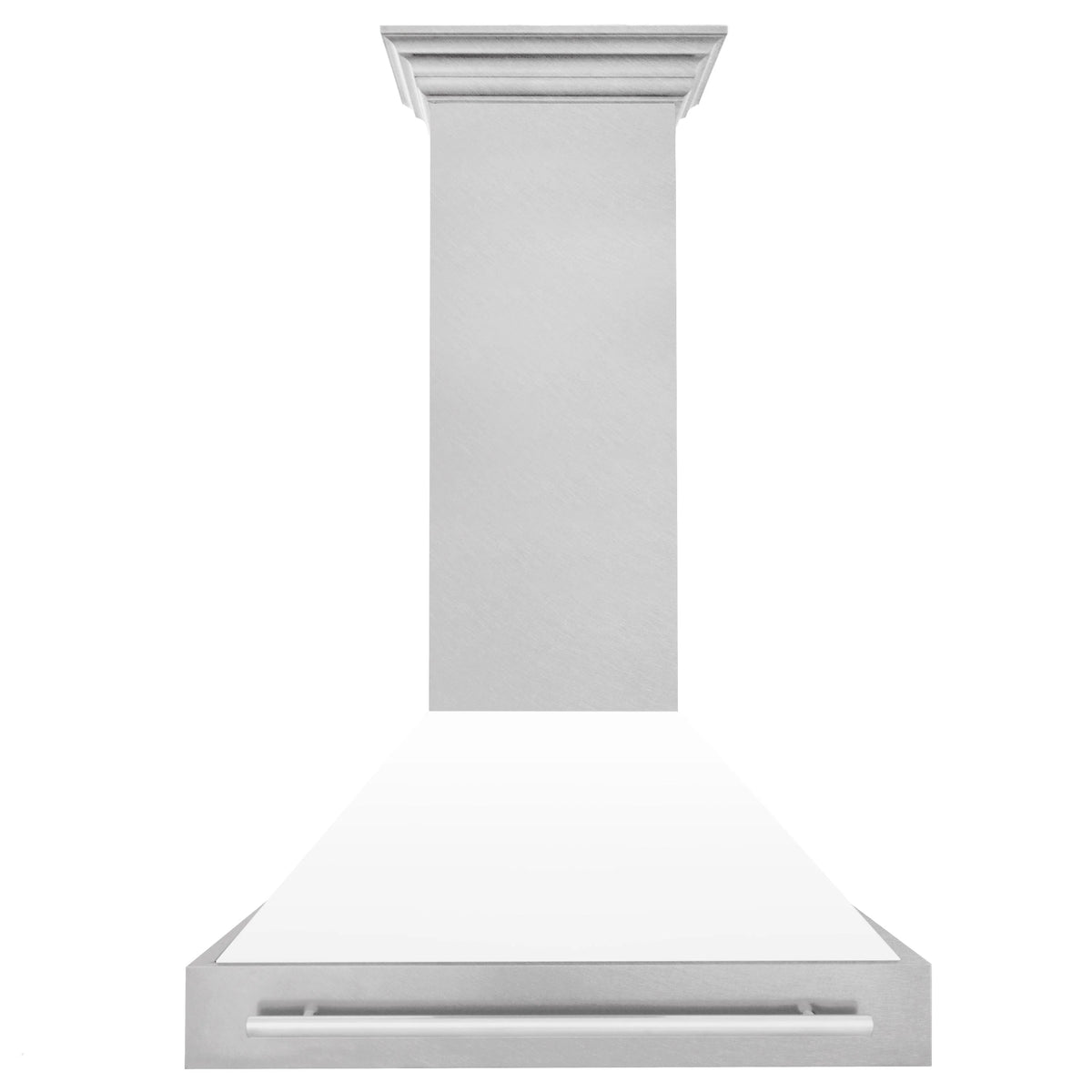 36 Inch Stainless Steel Range Hood with White Matte Shell P285
