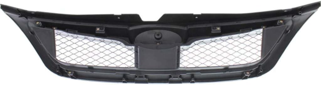 Painted Black Plastic Grille Assembly for Subaru Impreza Sedan Wagon P128