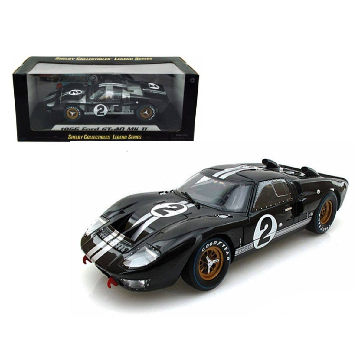 1/18 Black Diecast Model Car H7281