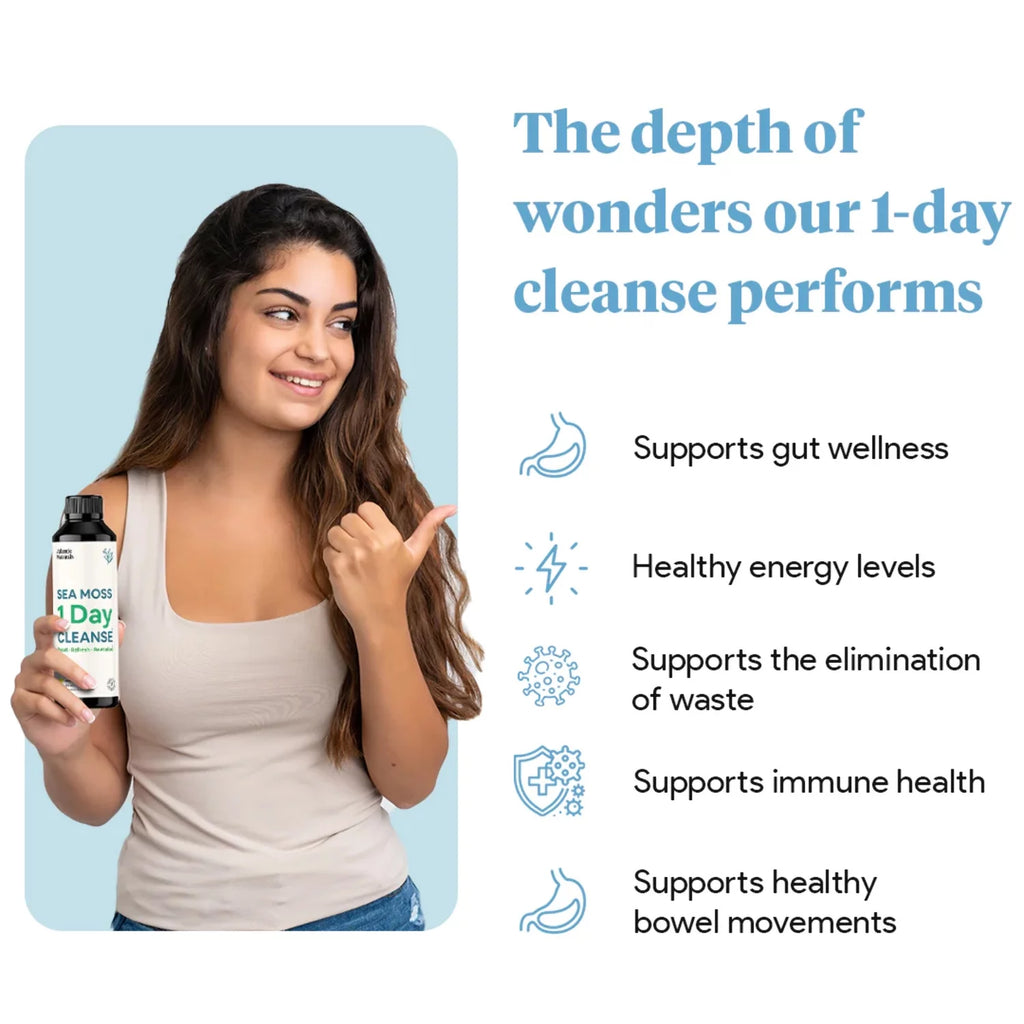 Sea Moss 1 Day Cleanse Lemon Flavor Y2402