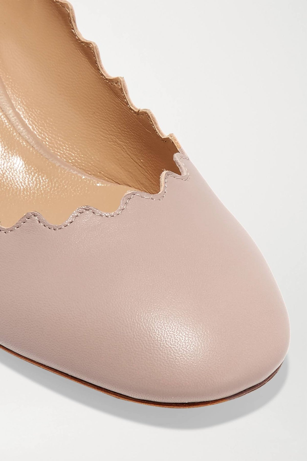 Pink Leather Pump A241959