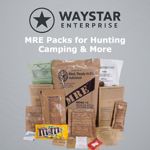 MRE Meals Ready to Eat Bundle (2 x 12 Packs) with Flameless Heaters V63754