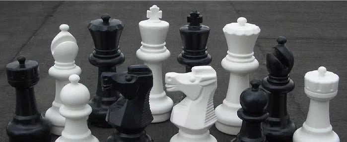 12x22 King Giant Plastic Chess Set K95447