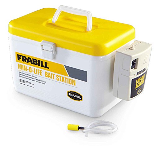8-Quart Live Bait Storage Cooler with Portable Aerator I982