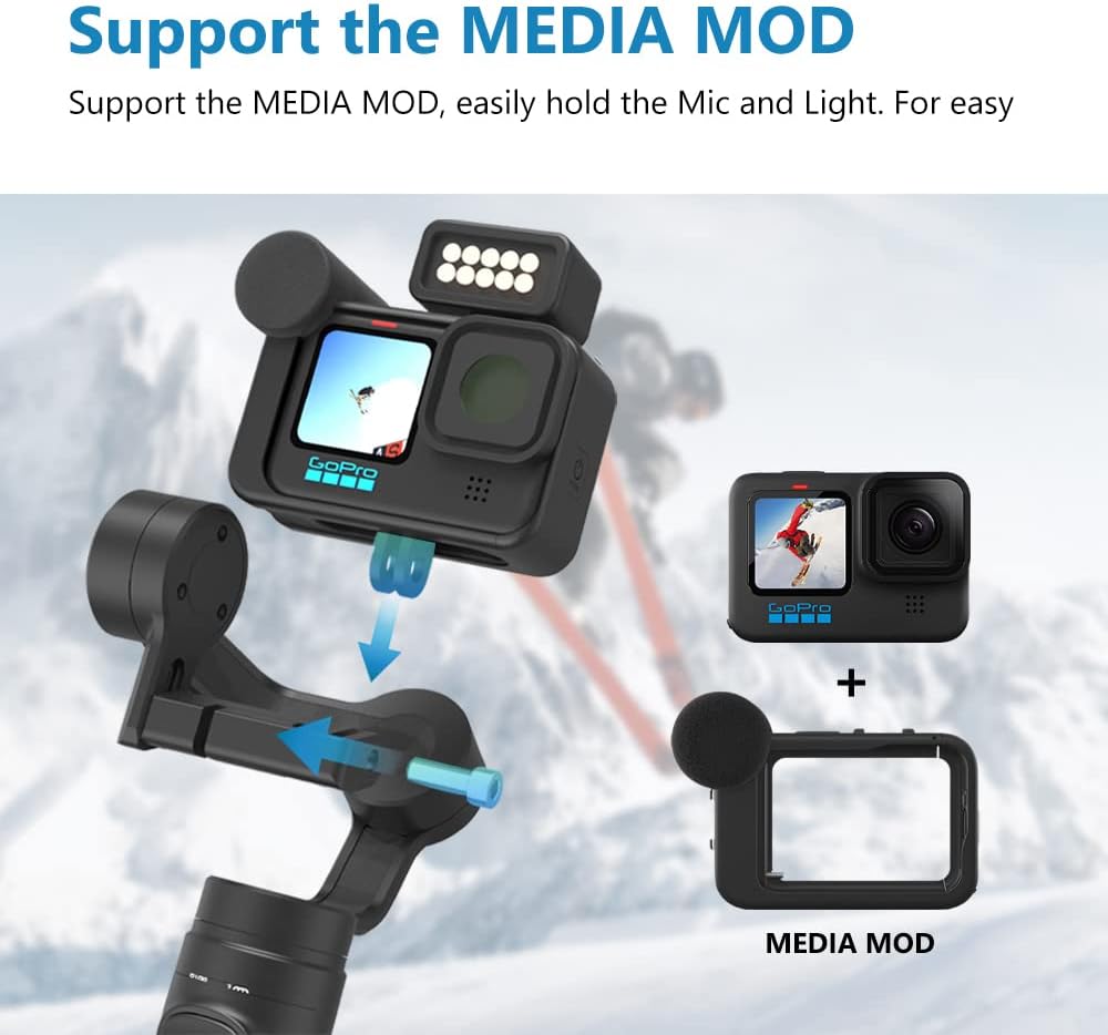 3-Axis Handheld Gimbal Stabilizer for Action Cameras F729