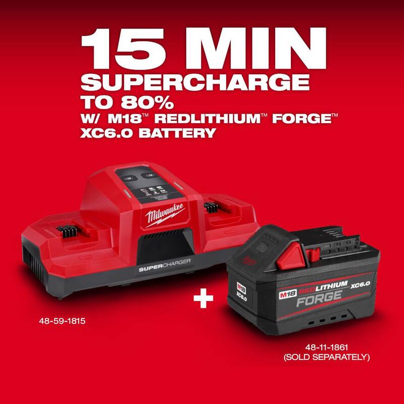 18V Dual Bay Super Charger J316