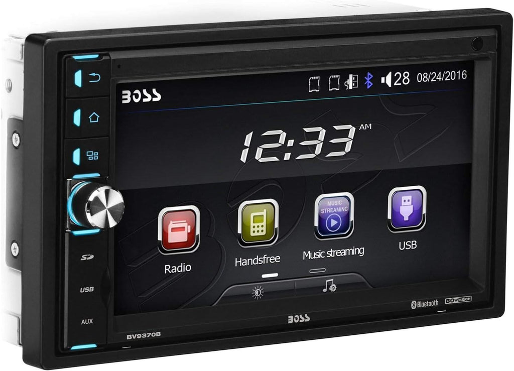 Double Din Car Stereo with Bluetooth Touchscreen C8015