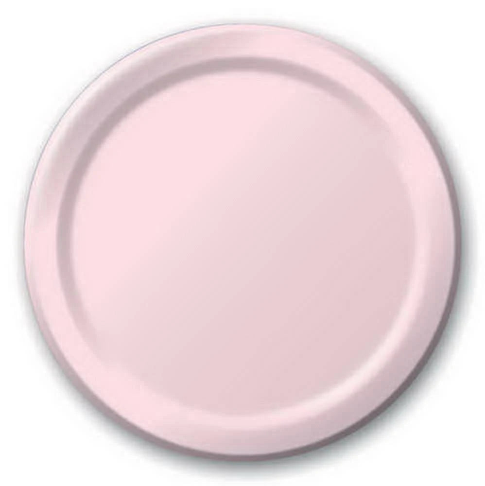 Classic Pink Banquet Plate, Case of 240 B100