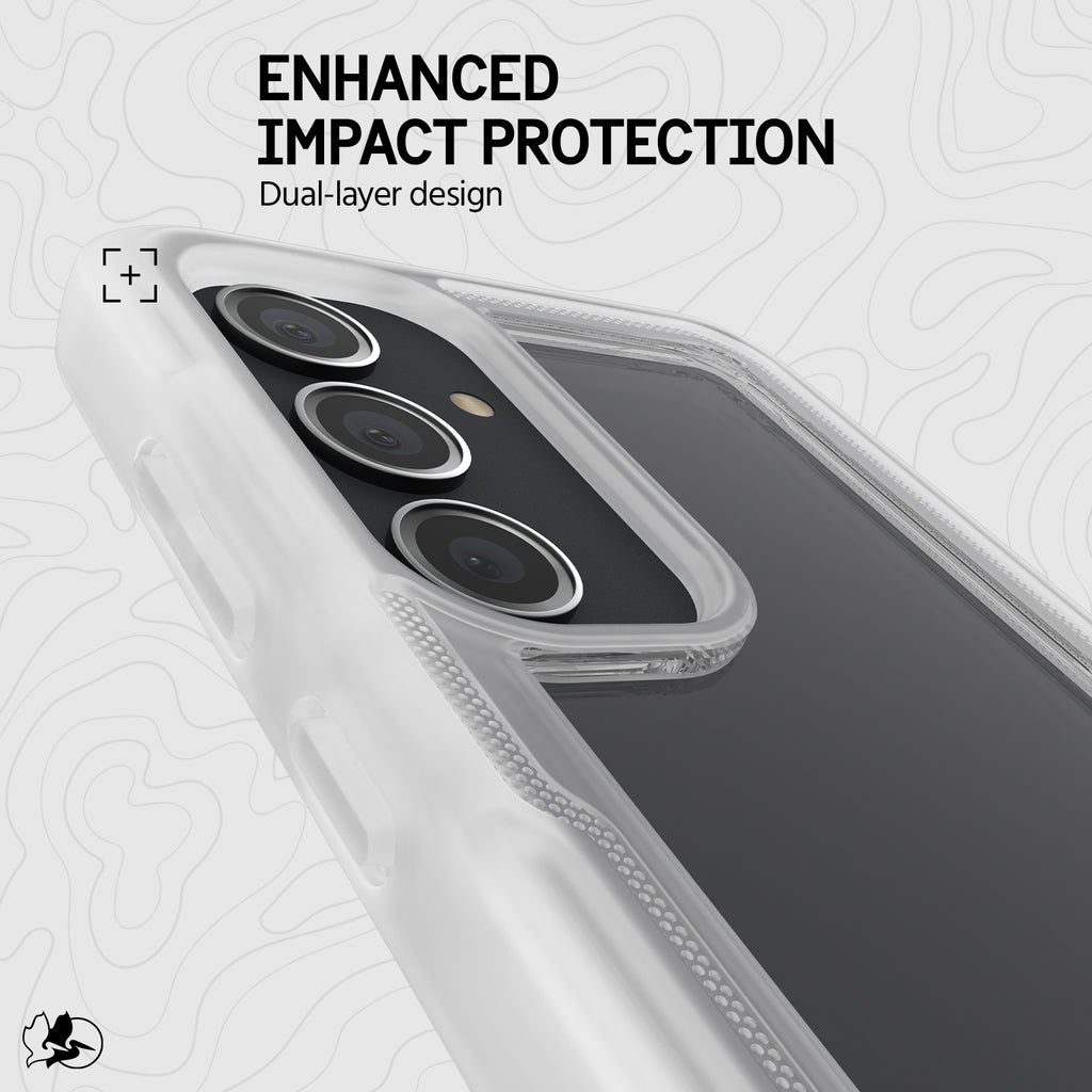 Clear Samsung Galaxy S24 Case with Belt Clip Holster O281956