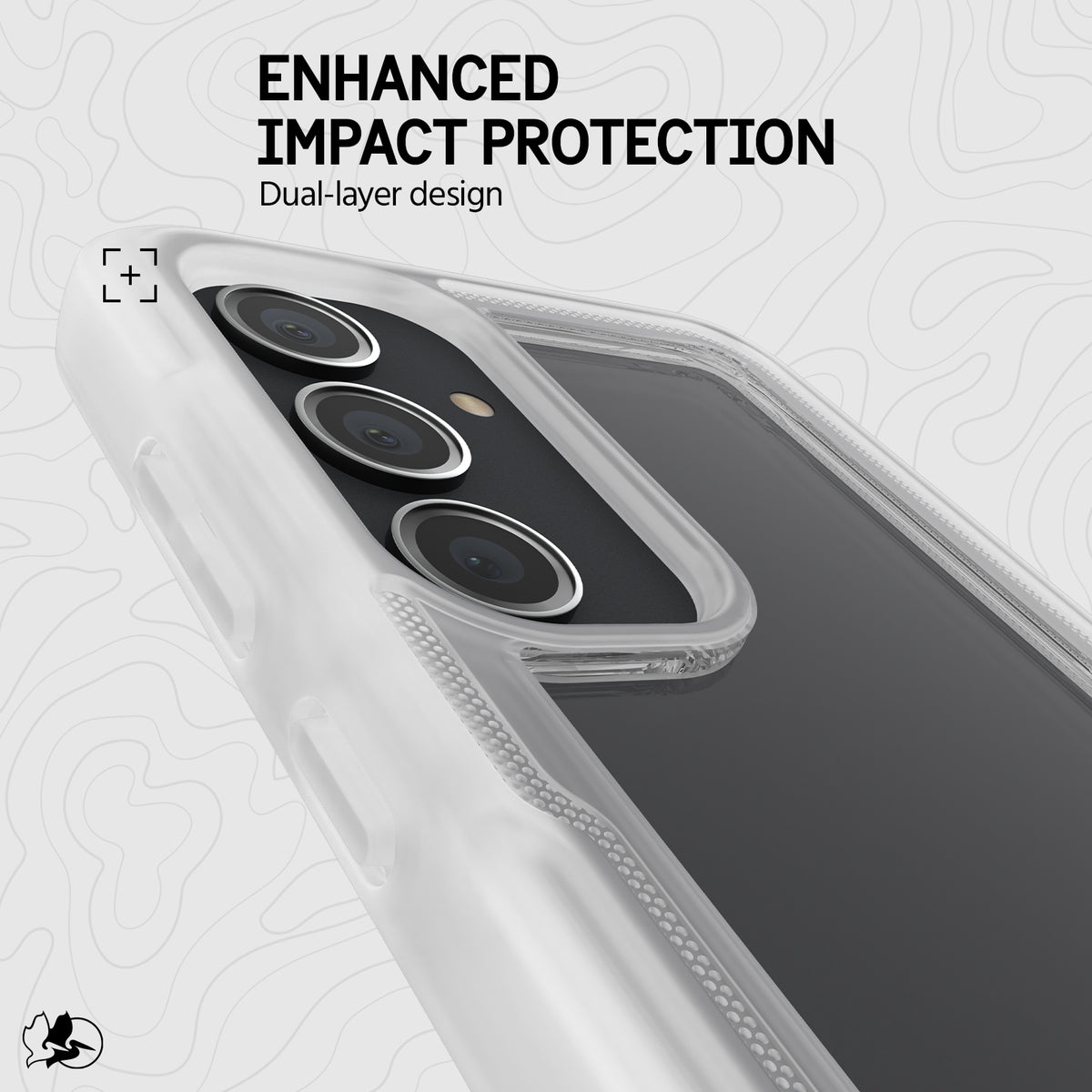 Clear Samsung Galaxy S24 Case with Belt Clip Holster O281956