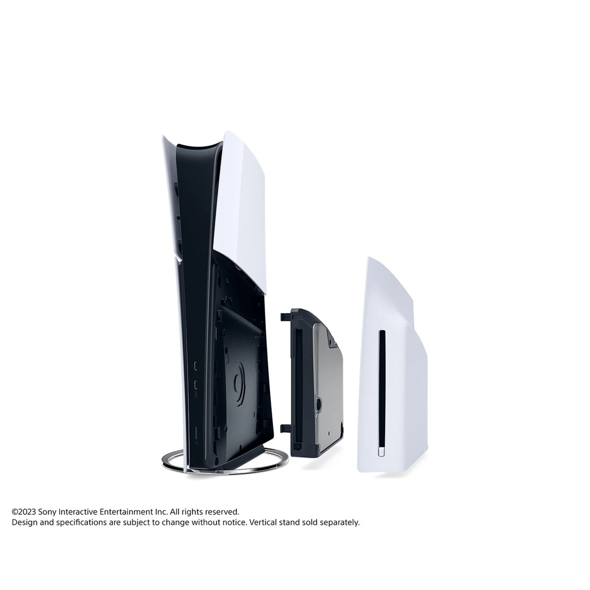 PlayStation 5 Slim Disc Edition Gaming Console with Two Controllers White and Nova Pink Dualsense B5340
