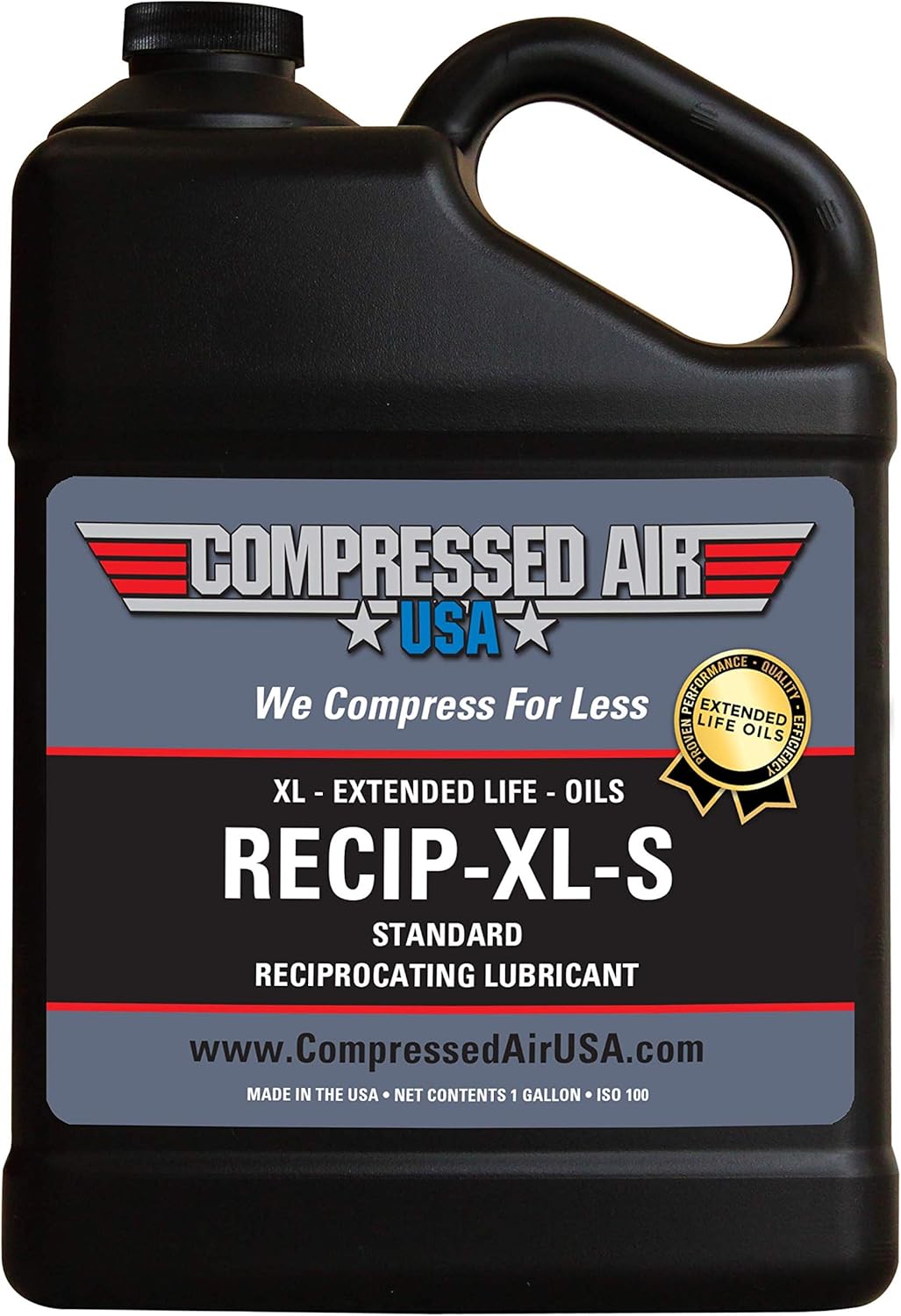 4000 Hour Reciprocating Air Compressor Lubricating Oil (1 Gallon) U9394