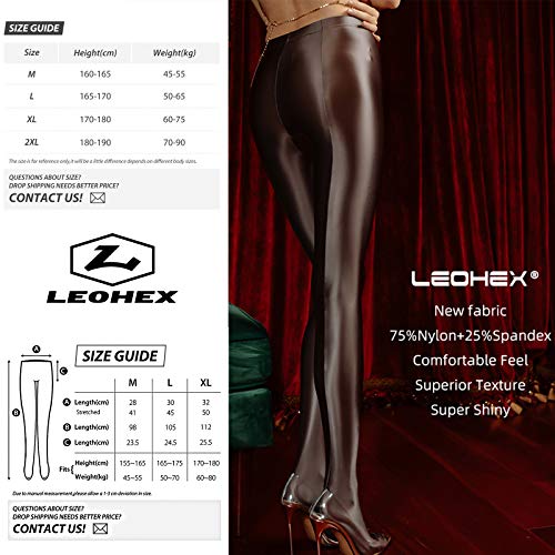 Glossy Opaque High Waist Tights S8256