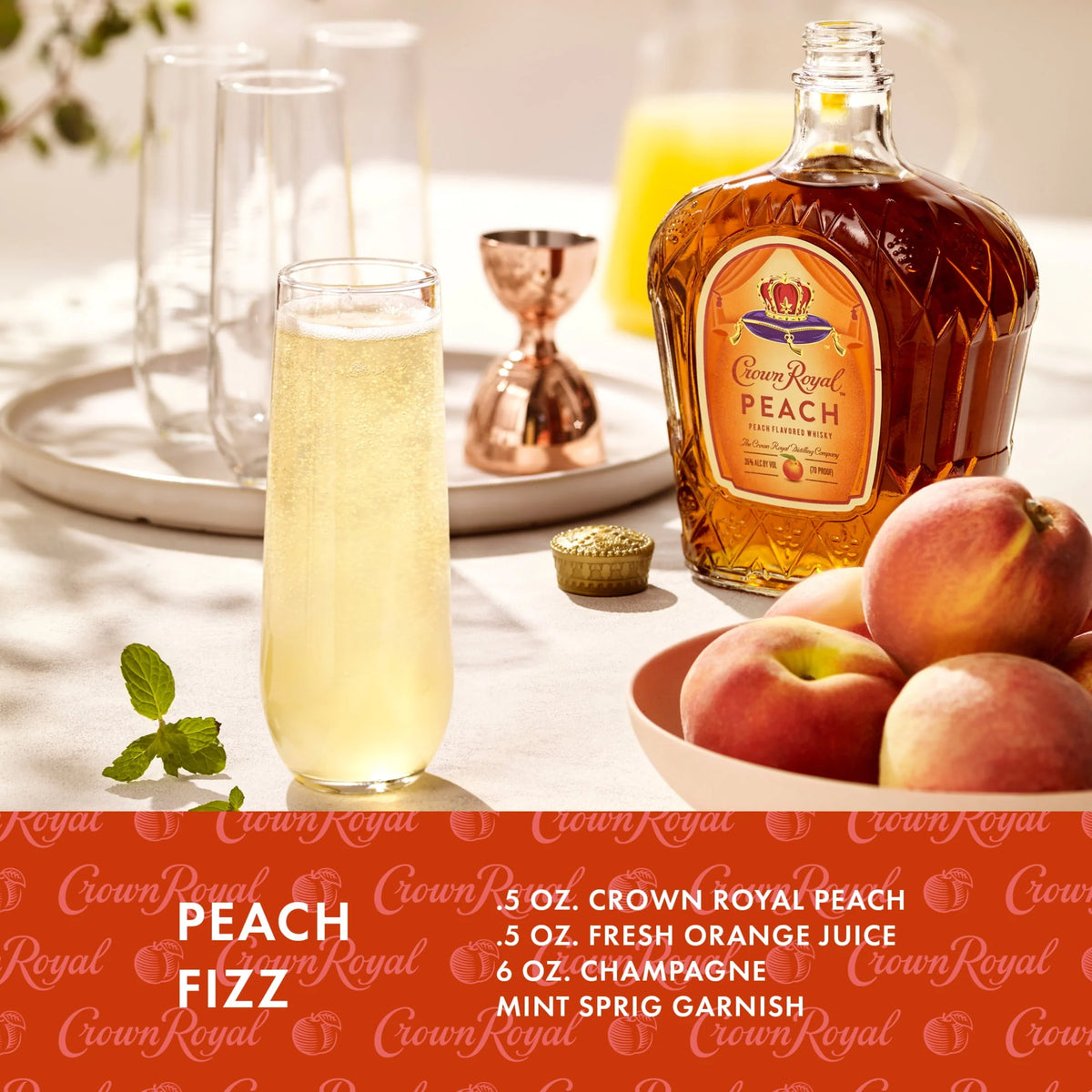 Peach Flavored Whisky 750 mL S48428