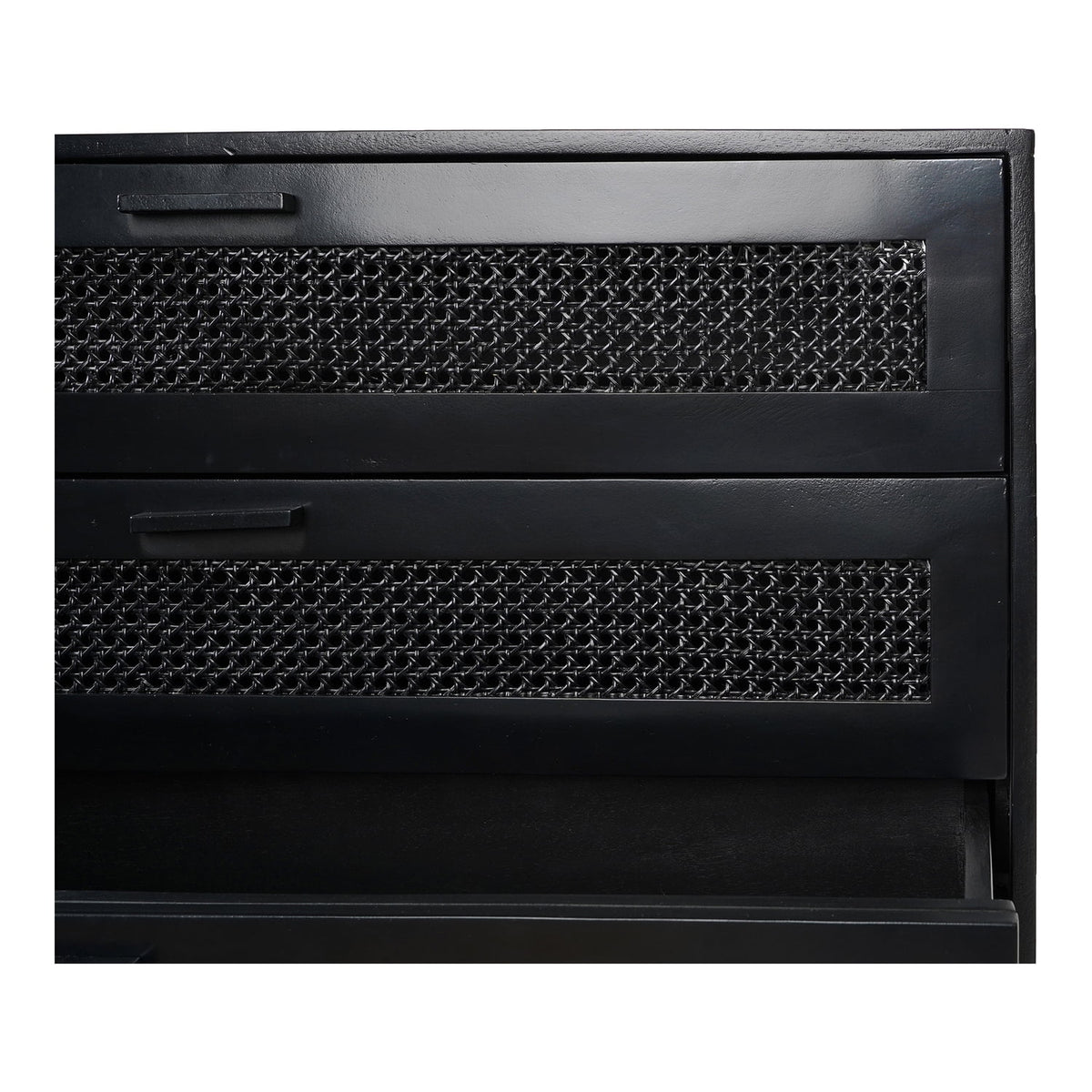 Black 3 Drawer Chest R61163