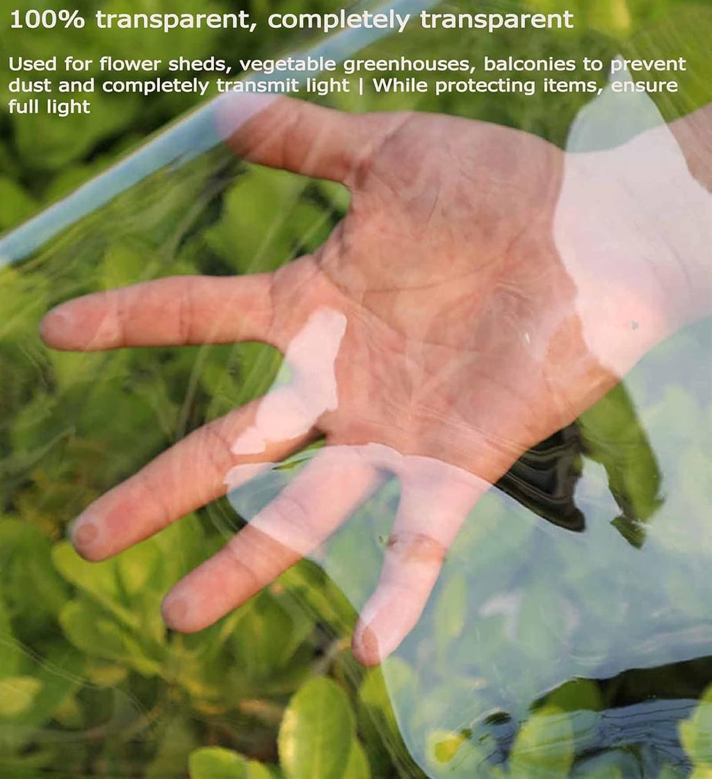 0.35mm Clear PVC Tarpaulin Cover A809