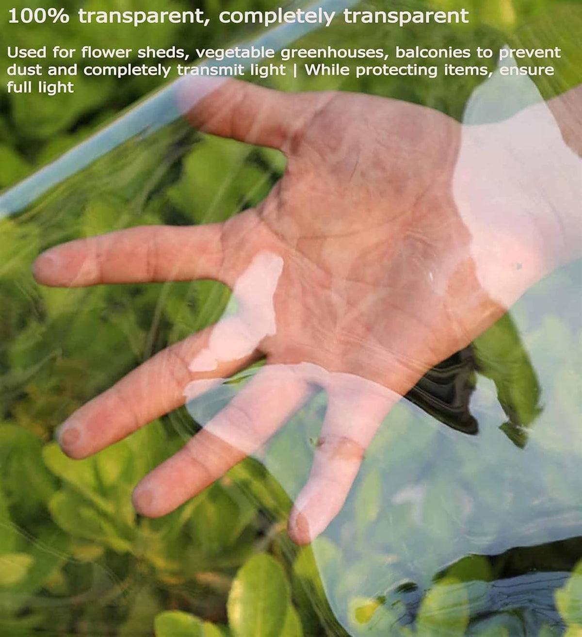 0.35mm Clear PVC Tarpaulin Cover A809