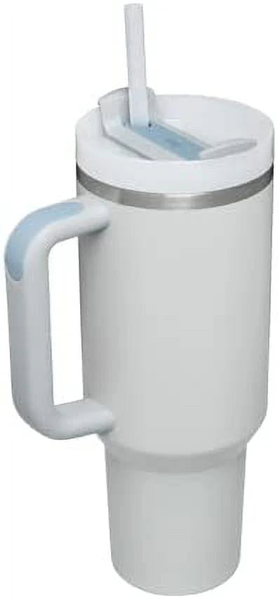 Stainless Steel Vacuum Insulated Tumbler with Lid and Straw 40 oz F54100