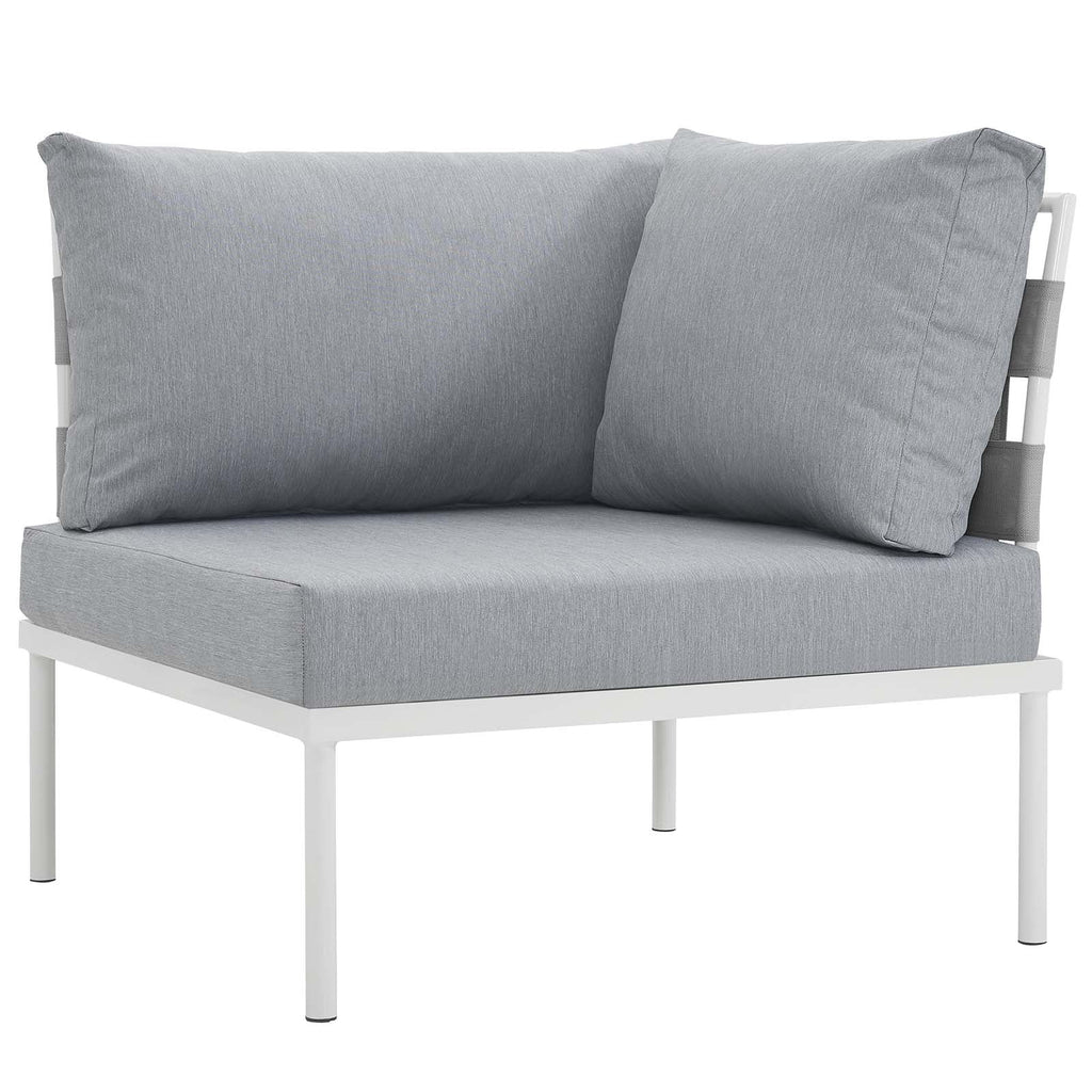 7 Piece Outdoor Patio Aluminum Sectional Sofa Set D386804