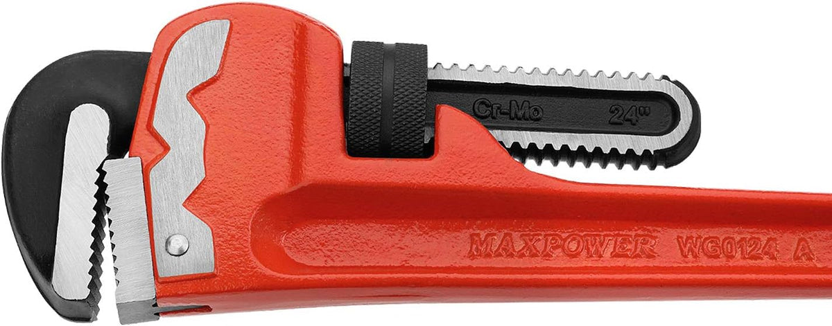 24 Inch Straight Pipe Wrench, Pack of 2 K933556