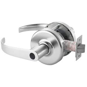 Satin Chrome Cylindrical Lock Q91201