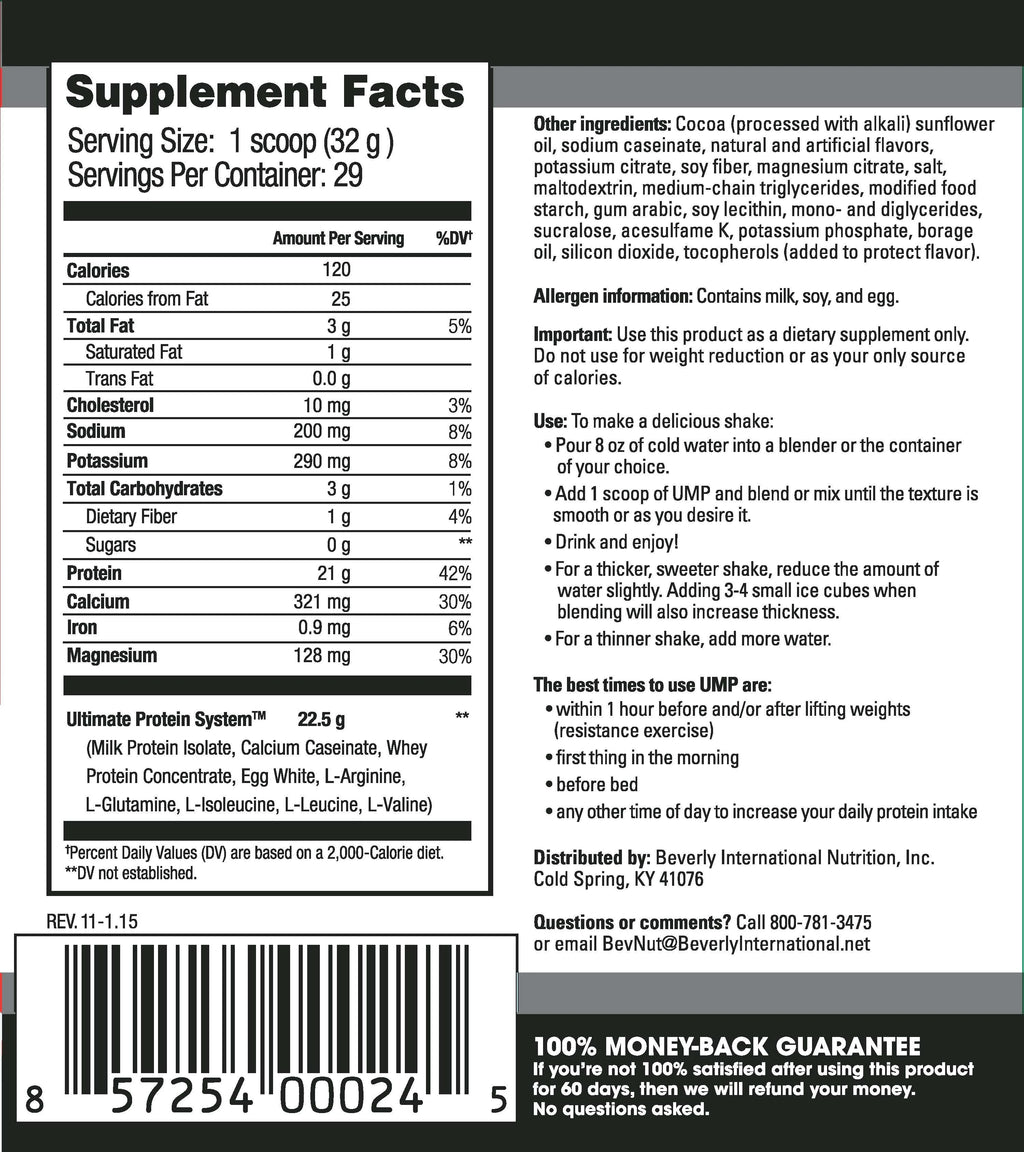Protein Powder 32.8 oz A92597