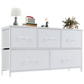 Gray 9 Drawer Fabric Storage Dresser A70202