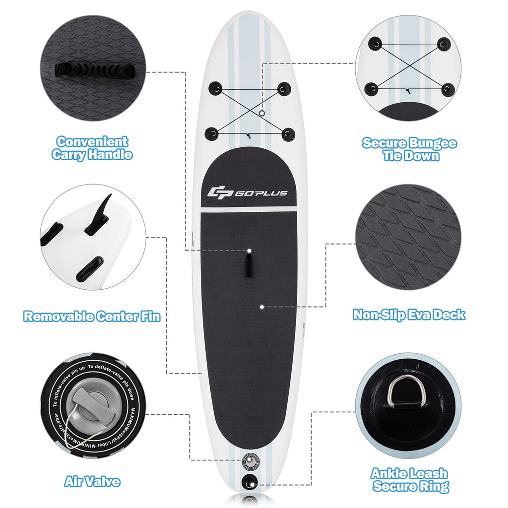 10' Inflatable Stand Up Paddle Board T668752