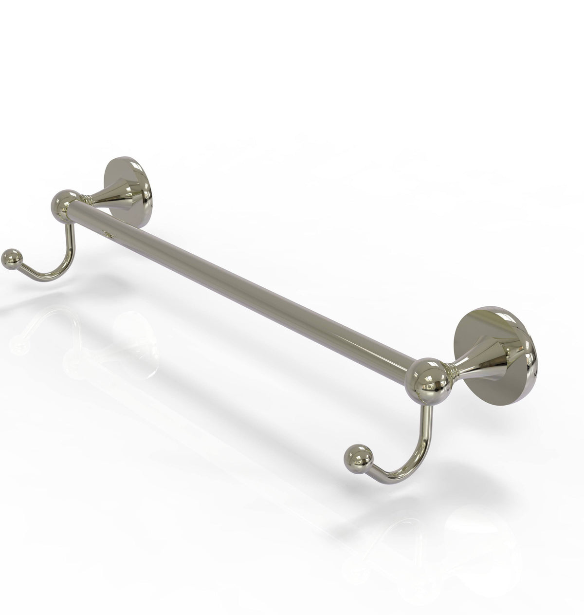 Solid Brass Towel Bar With Integrated Hooks K3112