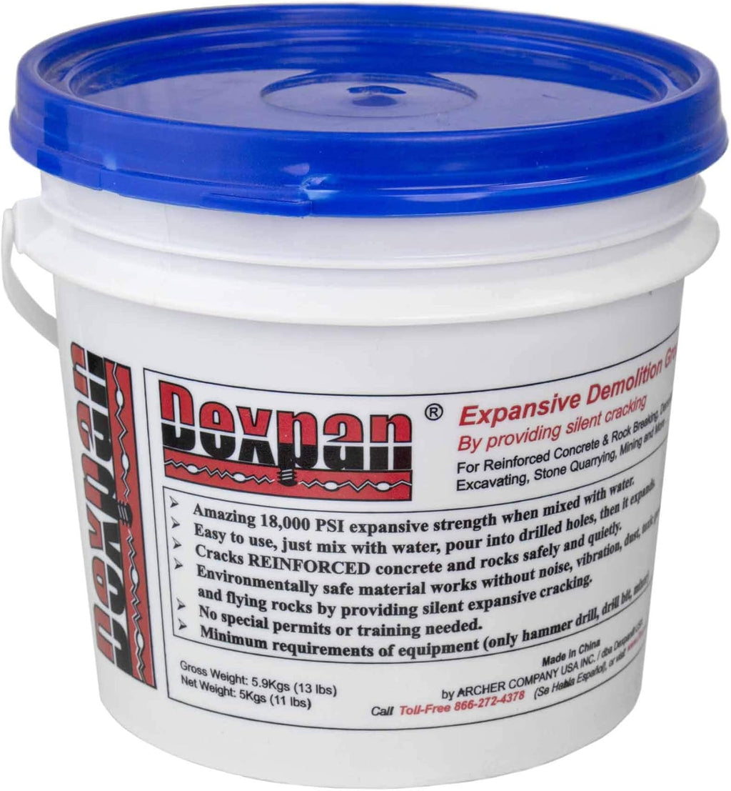 11 Lb. Expansive Demolition Grout, Pack of 2 F54395