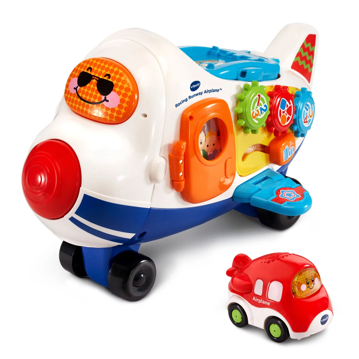 Go! Go! Smart Wheels Racing Runway Airplane with Toy Vehicle Z618633