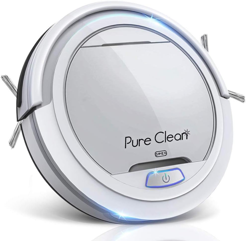 White Robotic Vacuum Cleaner T59051