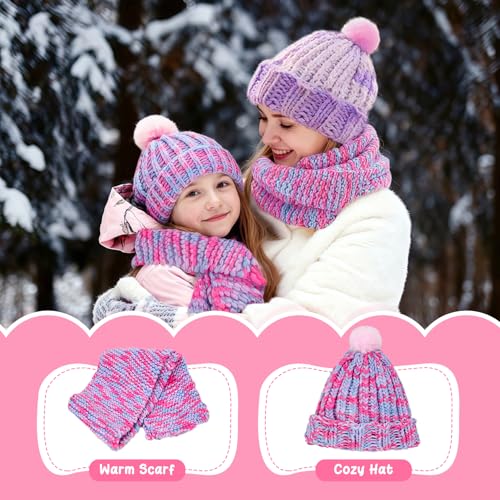 Knitting Loom Kit with Storage Bags Yarns Knitting Tools Pink L634091