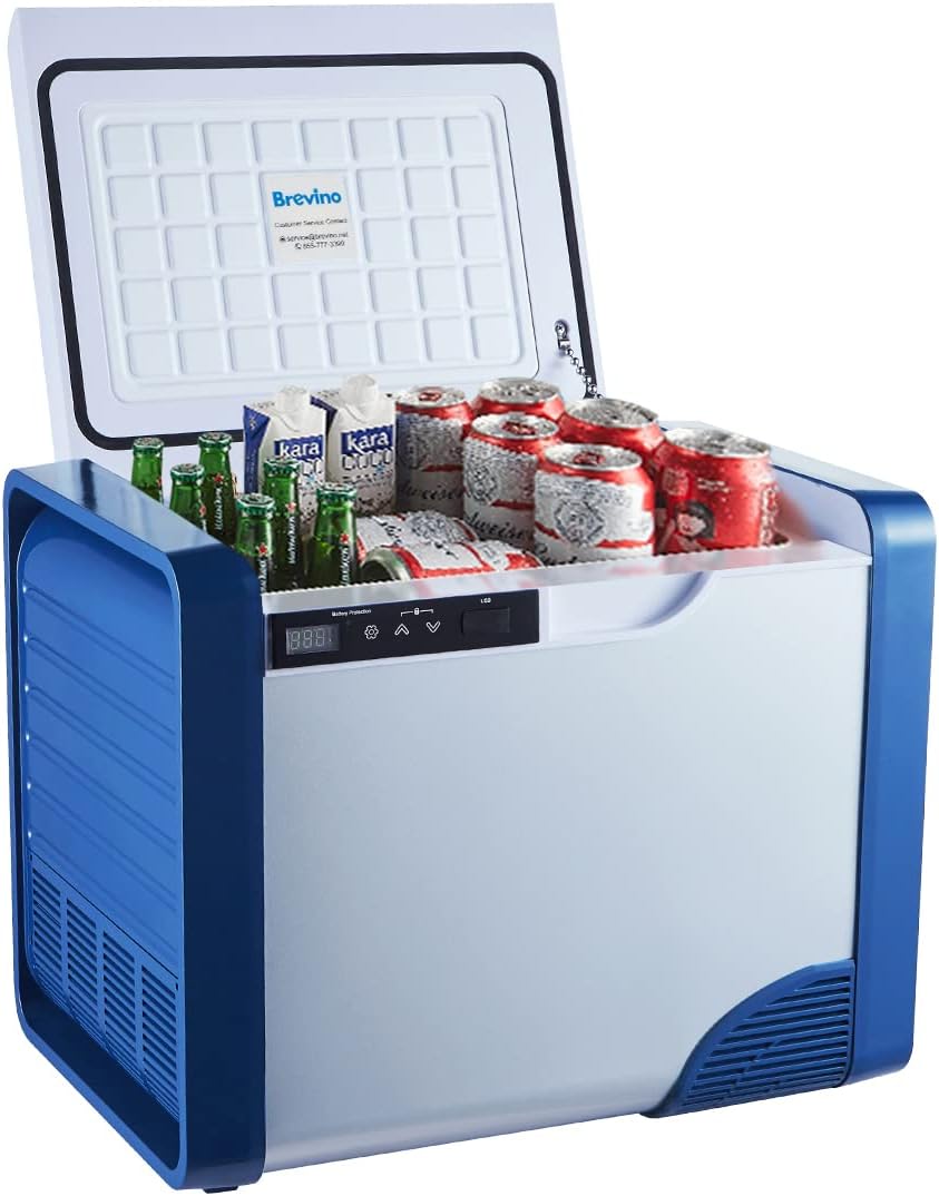 Portable 12 Volt Electric Cooler 21 Quart Mini Fridge Freezer Z254