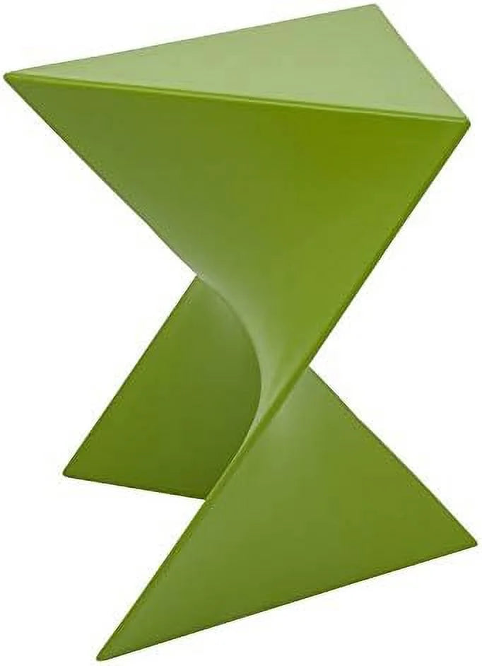 Green Plastic End Table Set Of 2 Z641803