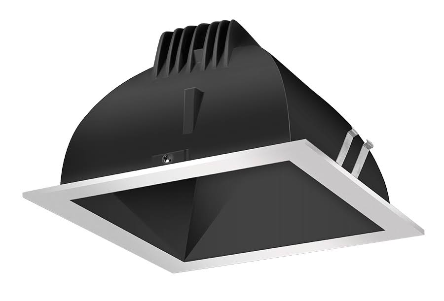 Black Cone Silver Ring LED Downlight E237431
