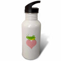 Pink Heart 21 oz Sports Water Bottle Z13119