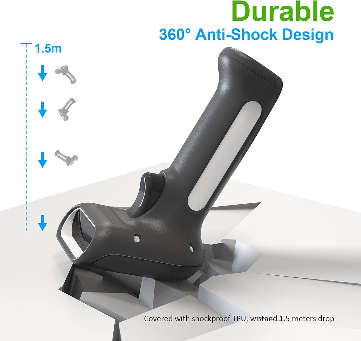 1D Cordless Barcode Scanner, Pack of 2 O77221