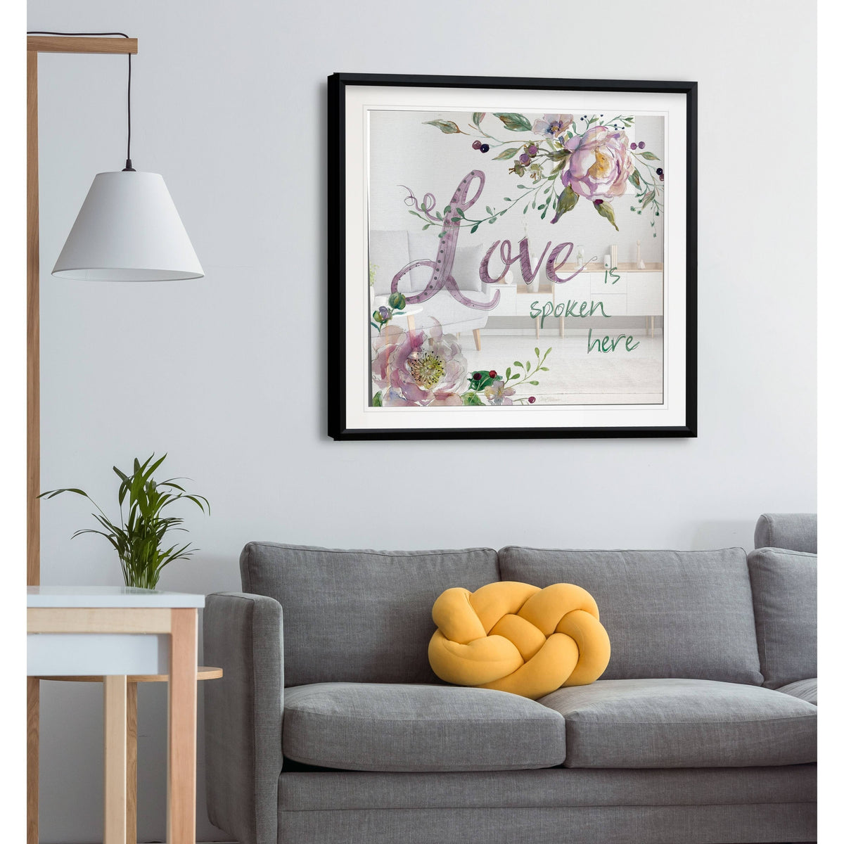 Framed Giclee Print 16x16 C446242