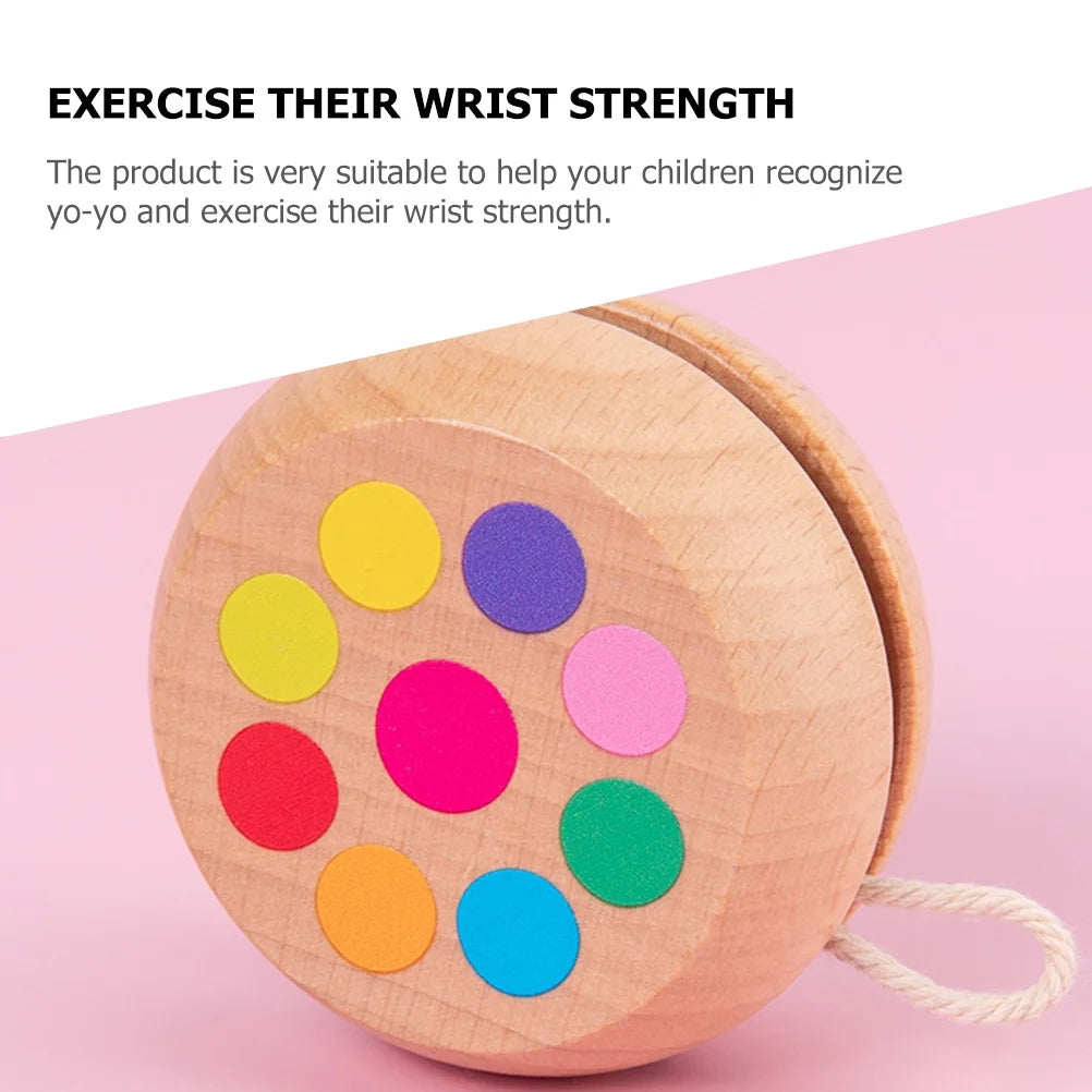 Wooden Yo-Yo Ball Toy U3928