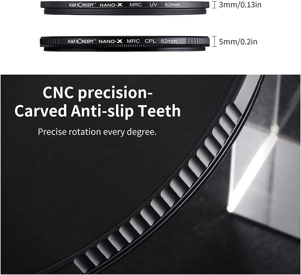 67mm Circular Polarizers Filter & UV Protection Filter Kit (2 pcs) B931154