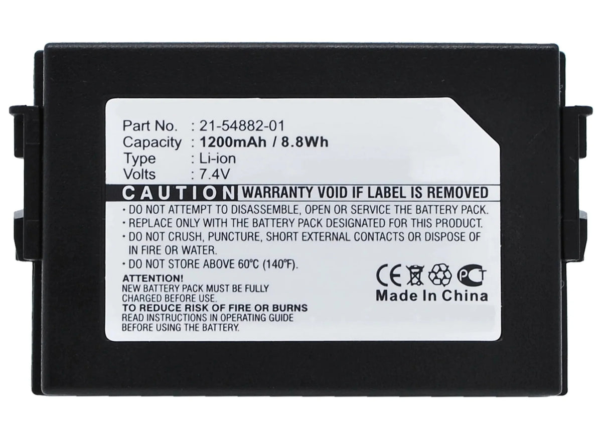 Barcode Scanner Battery Li-ion 7.4 1200mAh V3504