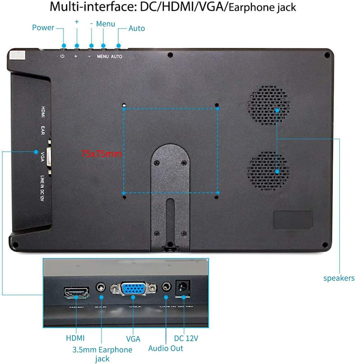 10.1 inch Full HD IPS 1920x1080 Monitor K552498