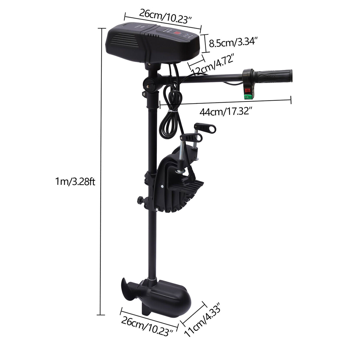 1400W 48V Electric Outboard Trolling Motor N4806