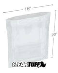 Clear Poly Bags 16 x 20 in. 0.002 Gauge Case of 1000 V693286