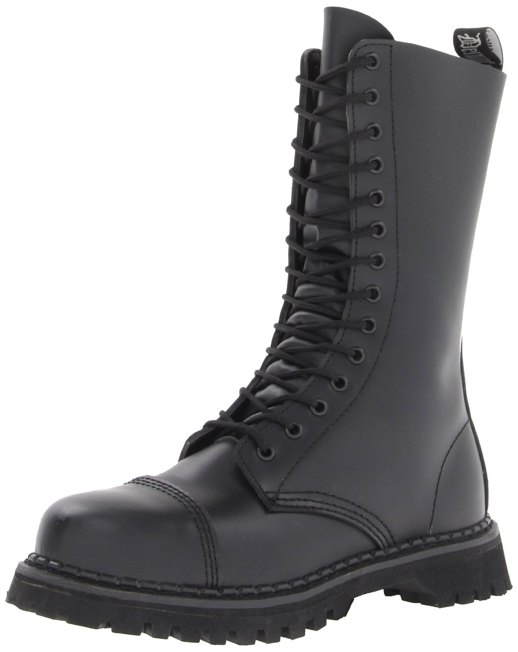 Black Leather Shoes J77042