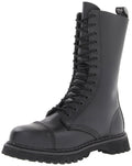 Black Leather Shoes J77042