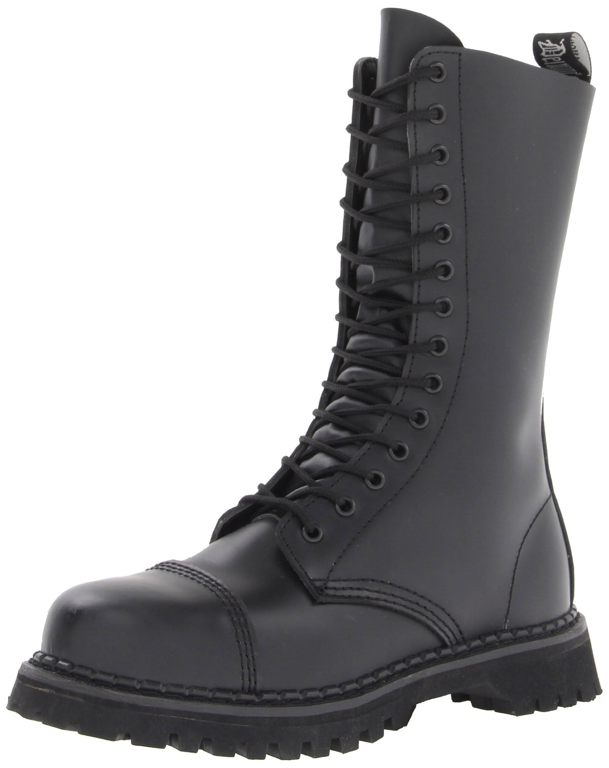 Black Leather Shoes J77042